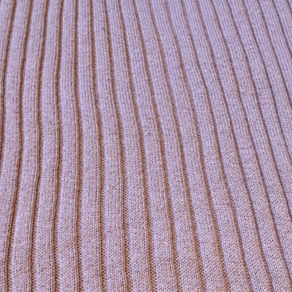 Express Pink Ribbed Button-Front Camisole - Picture 3 of 4